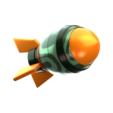 Air Bomb  3D Icon