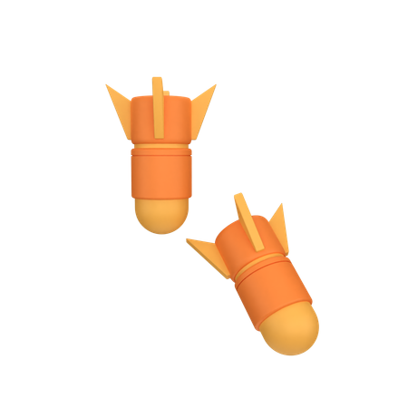 Air Bomb  3D Icon