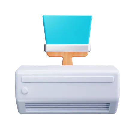 Air conditioner  3D Icon