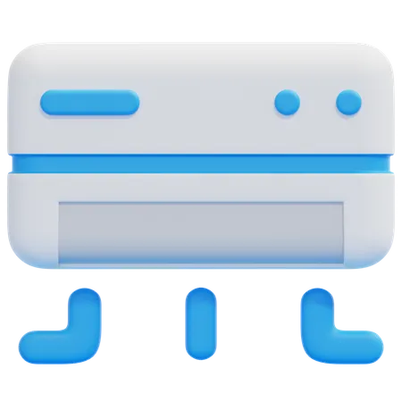 Air Conditioner  3D Icon