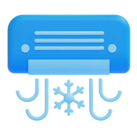 Air Conditioner  3D Icon