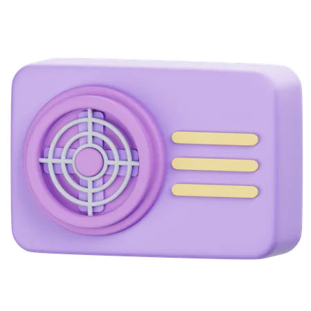 Air Conditioner  3D Icon