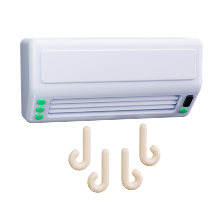 Air Conditioner  3D Icon