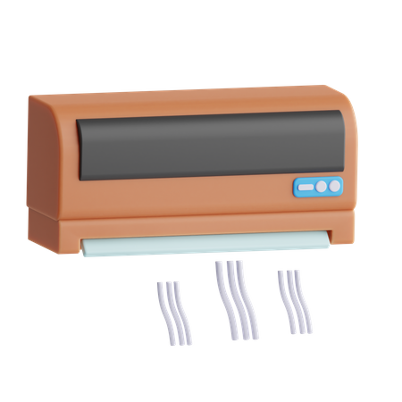 Air Conditioner  3D Icon