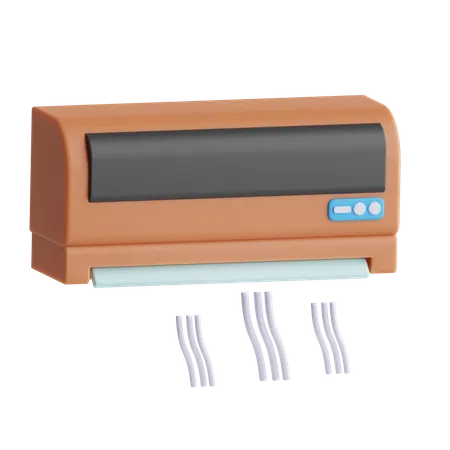 Air Conditioner  3D Icon