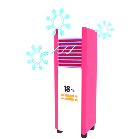 Air Conditioner  3D Icon