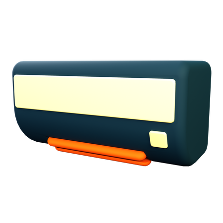 Air Conditioner 3D Icon