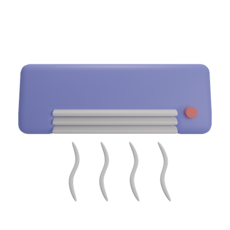 Air Conditioner  3D Illustration