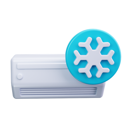 Air conditioner Cool  3D Icon