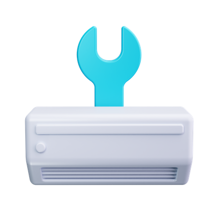 Air conditioner maintenance  3D Icon