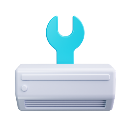 Air conditioner maintenance  3D Icon