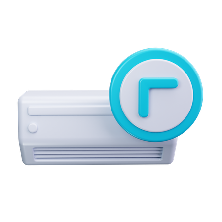 Air Conditioning  3D Icon