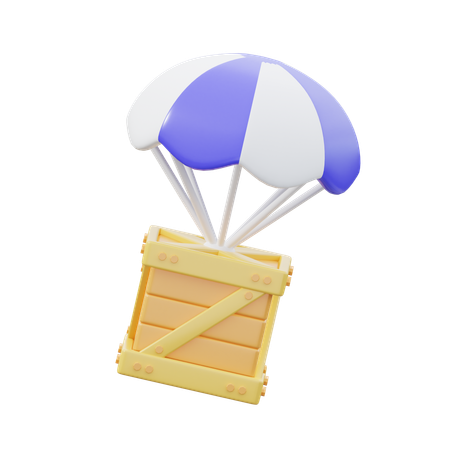 航空便  3D Icon