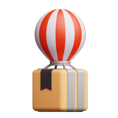 空気配達  3D Icon