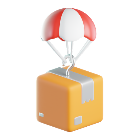 Air Delivery  3D Icon