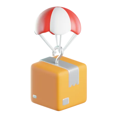 Air Delivery  3D Icon