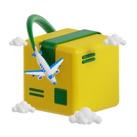 Air Delivery  3D Icon