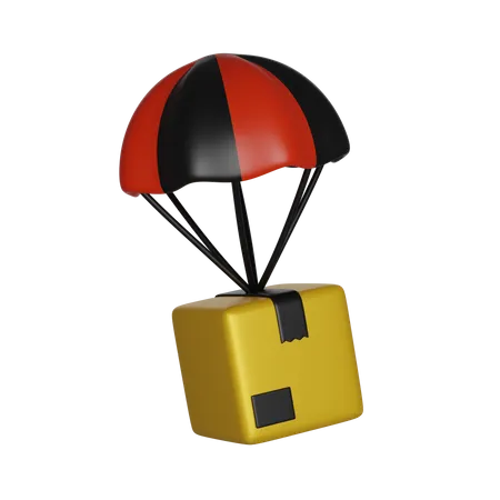 Air Delivery  3D Icon