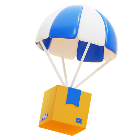 Air Delivery  3D Icon