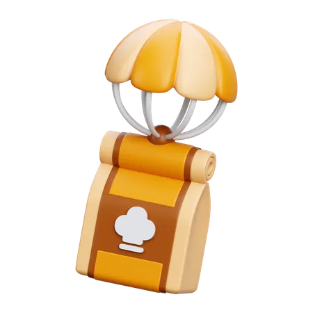 Air delivery  3D Icon