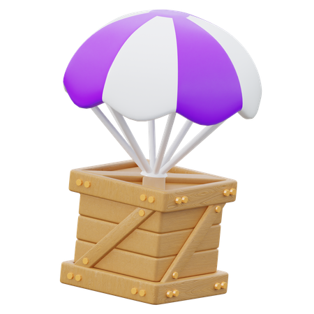 Air Delivery  3D Icon