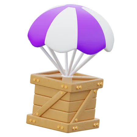 Air Delivery  3D Icon