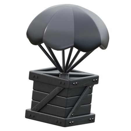 Air Delivery  3D Icon