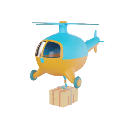 Air Delivery  3D Icon