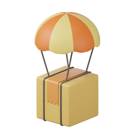 Air Delivery  3D Icon