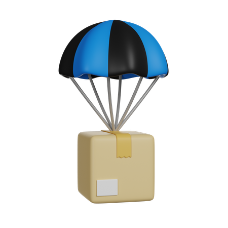 Air Delivery  3D Icon