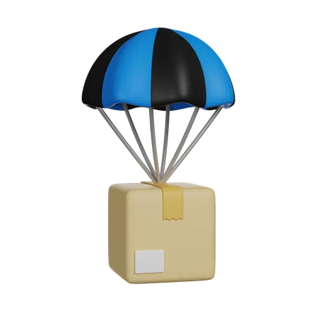 Air Delivery  3D Icon