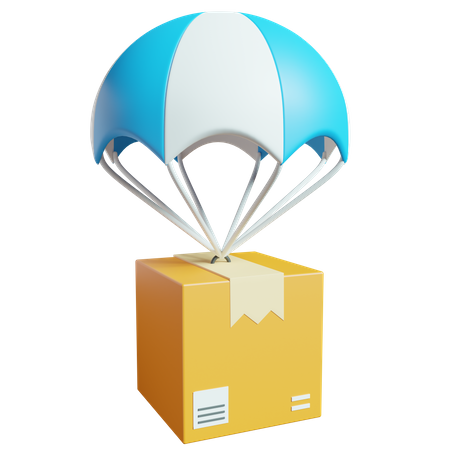 Air Delivery  3D Icon