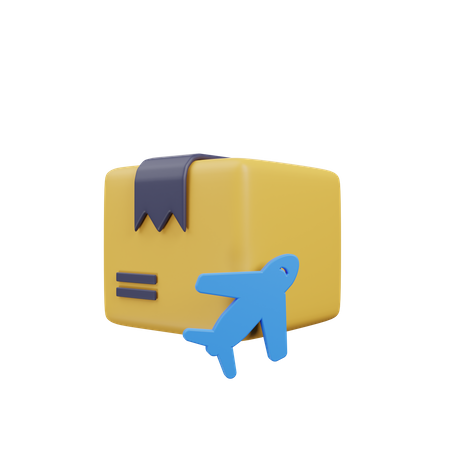 Air Delivery  3D Icon