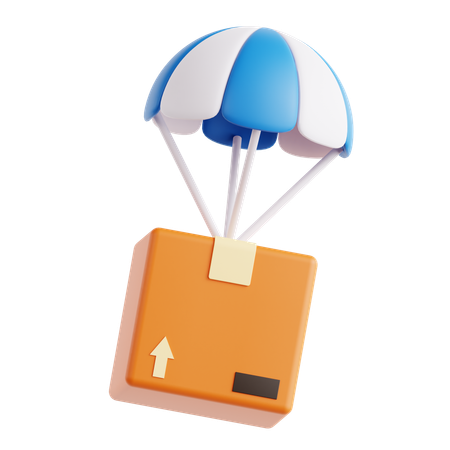 Air Delivery  3D Icon