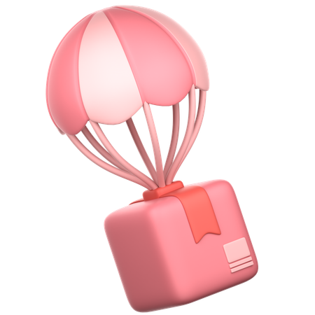 Air Delivery  3D Icon