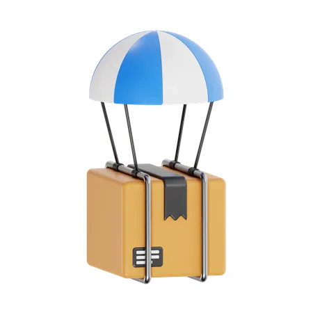 Air Delivery  3D Icon