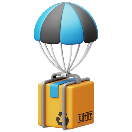 Air Delivery  3D Icon