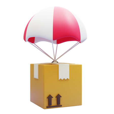 Air Delivery  3D Icon