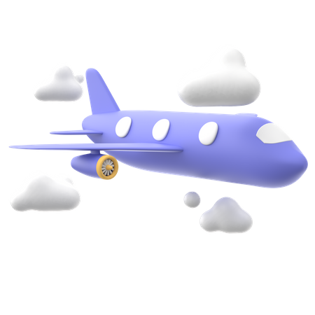 Air Delivery  3D Icon