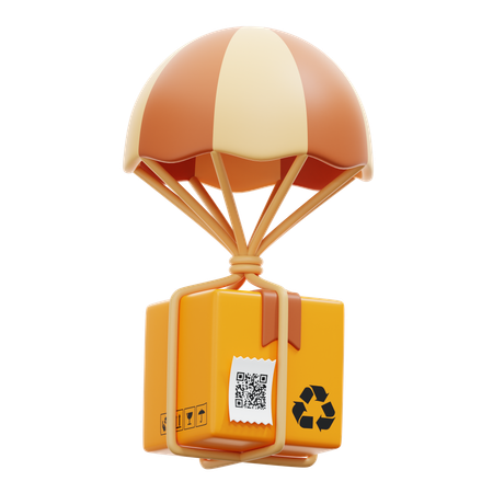 Air Delivery 3D Icon