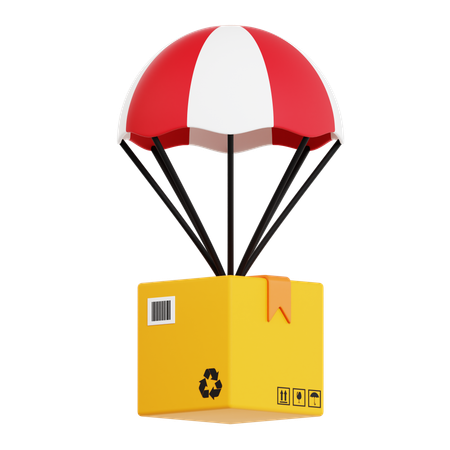 Air Delivery 3D Icon