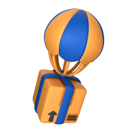 Air Delivery  3D Icon