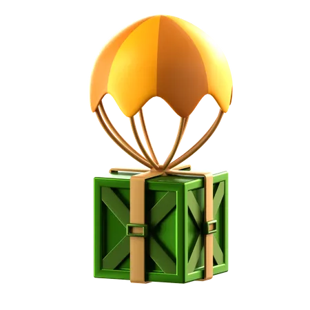 Air Drop  3D Icon