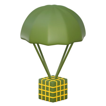 Air Drop  3D Icon