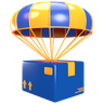 air drop 3d logo