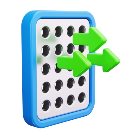 Air Filter  3D Icon