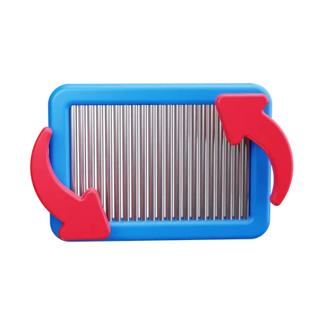 Air Filter  3D Icon