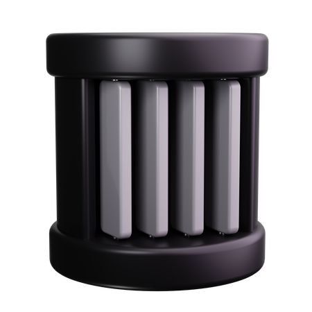 Air Filter  3D Icon