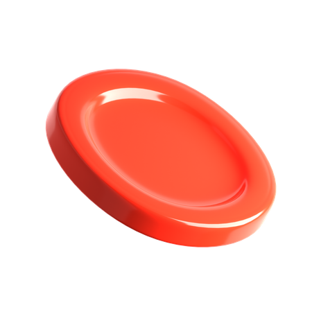 Air Hockey Puck  3D Icon