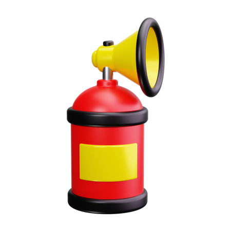 Air Horn  3D Icon